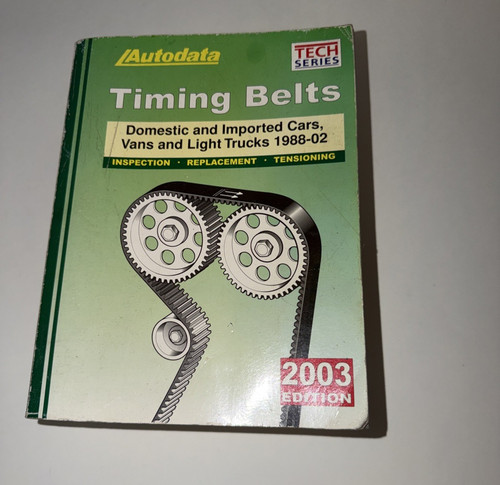 Timing belt repair manual - belt,