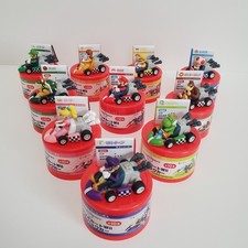 Mario Kart Wii Nintendo Pull Back Figure X10 Suntory Coffee | Japan| Rare | 2008