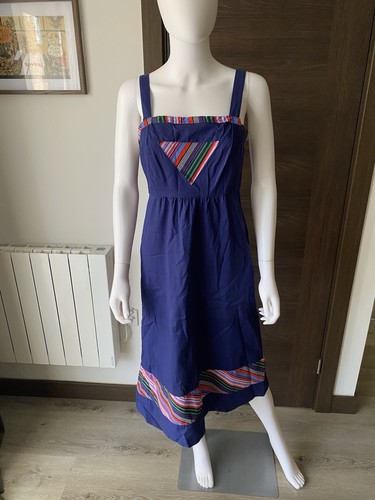 Vintage 1970s navy summer - 1970s,