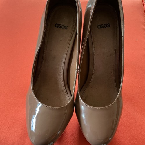 Asos women taupe patent - women’s,