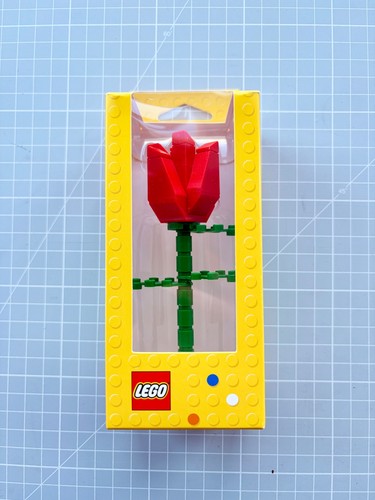 Lego red rose - lego,