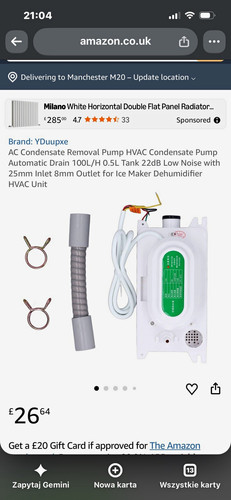 Yduupxe condensate pump - condensate,