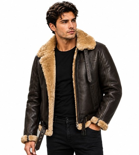 Men raf aviator sheepskin - raf,