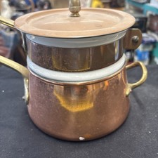 Vintage Copper Double Boiler