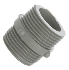 Washing Machine Inlet Hose Pipe Threaded Connector 3/4" x 3/4" Hot Cold Joiner