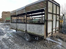 Livestock trailer/tractor trailer/farm trailer/cattle trailer/sheep trailer/hay