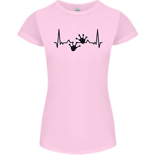 Lizard ECG Gekko Pulse Bearded Dragon Womens Petite Cut T-Shirt