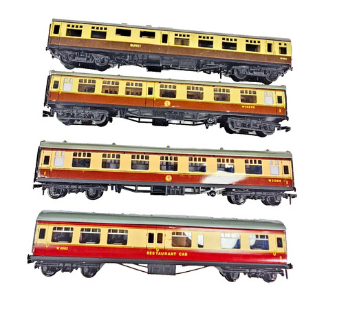 Rake hornby trix oo - rake, 4x