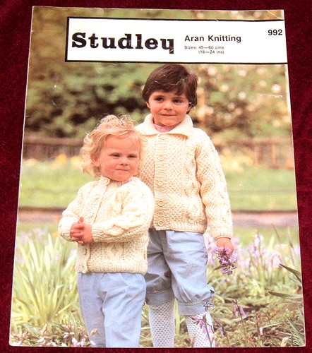 Studley aran vintage knitting - studley,