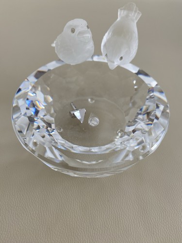 Swarovski bird bath - bird, 010029