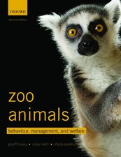 Zoo Animals: Behaviour, Management,..., Pankhurst, Shei