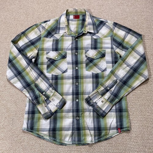Levis pearl snap - pearl, mens