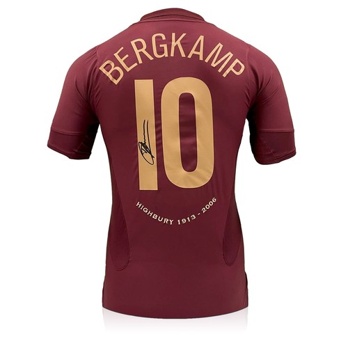 Dennis bergkamp signed - dennis,