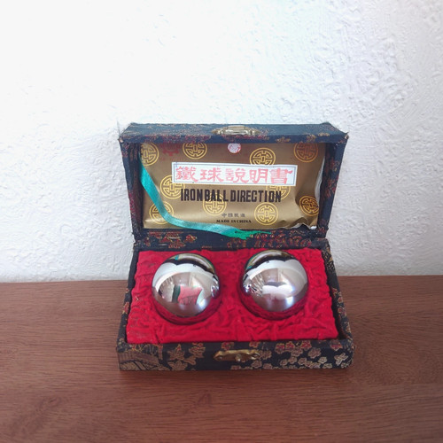 Vintage chinese boading balls - vintage,