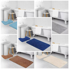 2 Piece Loop Bath Mat Set
