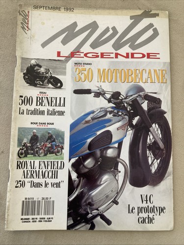Motorcycle legend 17 1992 - motorcycle, no.