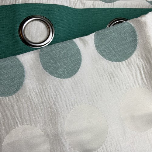 Spot aqua curtains eyelet - spot, by
