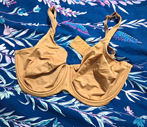 Beige underwired bra 36f - bra,