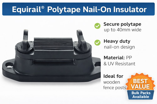Equirail polytape nail on - equirail®,