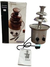 Tesco CF06 Chocolate Fountain 170W Electric with Box User Guide