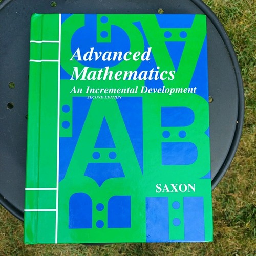 Saxon advanced mathematics - saxon,
