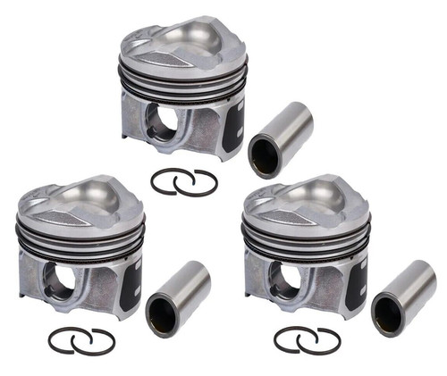 Pistons with rings for ford - for,