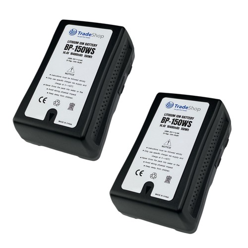 Ion mount battery - 2x, v-mount