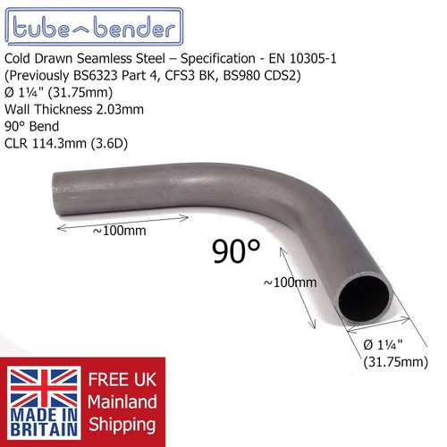 Roll cage bend - roll, (31.75mm)