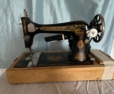 Working Singer Antique Electric Sewing Machine Vintage no pedal, needs rework