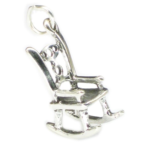 Rocking chair sterling silver - sterling,