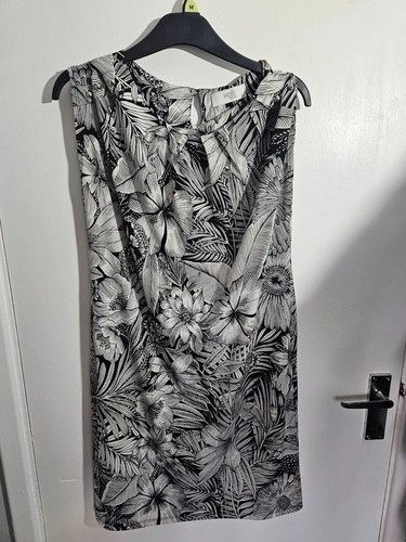Wallis black white floral - black, &