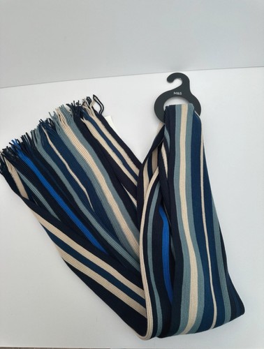 Retro blue stripe ribbed - retro,