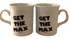 2 x Vintage Retro Maxwell House Coffee Mugs - Get the Max