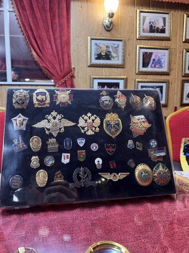 Russia police badge pin - russia, badge/pin