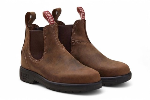 Rossi tan leather chelsea - rossi,