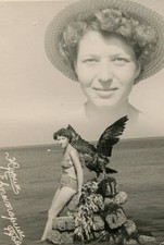 Pretty young woman Eagle