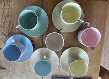 Branksome Vintage China Cups And Saucers