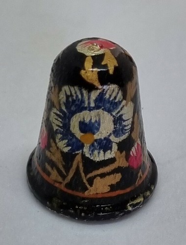 Vintage wooden hand painted - hand,