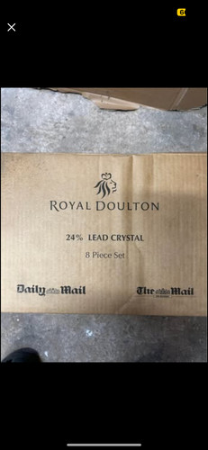 Royal doulton lead crystal - doulton,