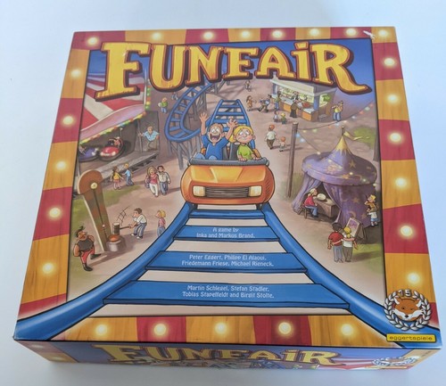Funfair board game - game, player
