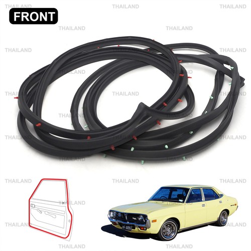 Front door seal rubber - front,