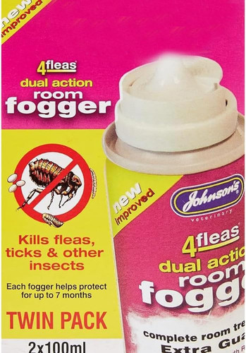 Vet fleas room - vet, fogger