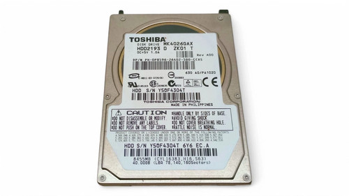 Toshiba mk4026gax hdd2193 - toshiba,