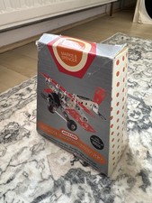 Meccano Bi-Plane Construction