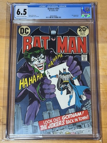 Batman 251 1973 cgc 5 - cgc, 6.5