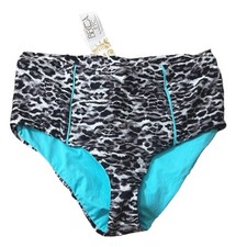 Becca High Waist Animal Print
