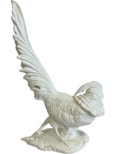 Vintage White Bird Figurine