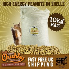 10Kg Chubby Peanuts in Shells (Monkey Nuts) – Perfect for Squirrels & Wildlife