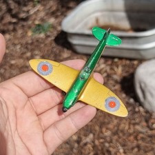 Matchbox Lesney SB 8 Spitfire Fighter Plane Vintage Airplane Toy 1973