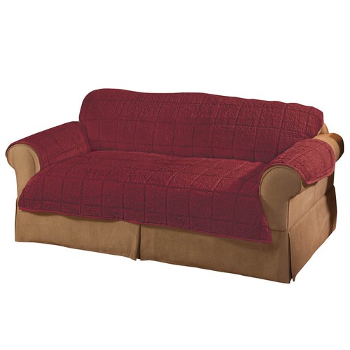 Bradley sherpa sofa protector - bradley,